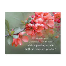 Mateo 19:26 Con DIOS, todas las cosas son posibles