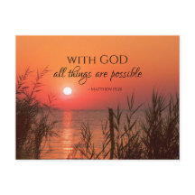 Mateo 19:26 Con Dios todo es posible