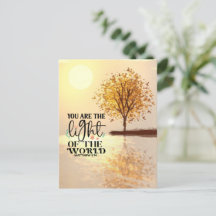 Mateo 5:14 Tú eres la luz de la Biblia Mundial