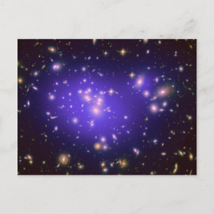 Postal Materia oscura en el clúster galaxy Abell 1689 (Hu