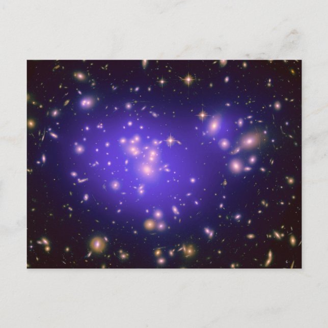 Postal Materia oscura en el clúster galaxy Abell 1689 (Hu (Anverso)