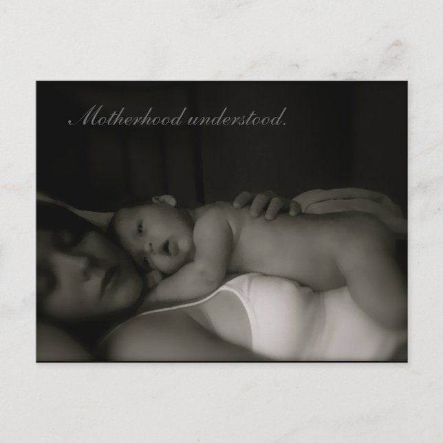 Postal Maternidad comprendida. (Anverso)