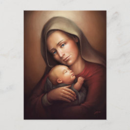 Postal Maternidad divina