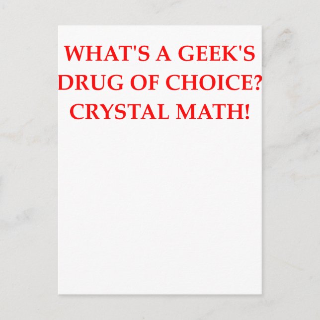 POSTAL MATH (Anverso)