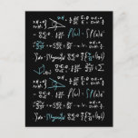 Postal Math formulas mathematics physics student teacher<br><div class="desc">I love math. A must have for every student,  math student and math teacher,  physicist,  physics student,  physics teacher,  physics lover and math lovers. Good for the young and old.</div>