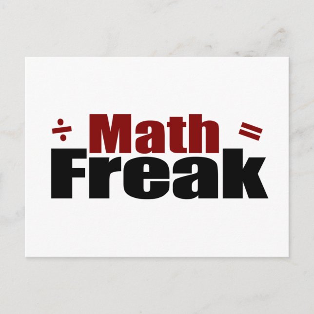 Postal Math Freak (Anverso)