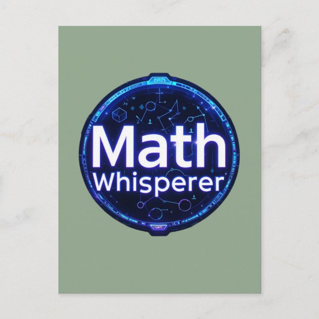 Postal Math Math Math Whisperer (Anverso)