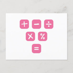 Postal Math Symbols matemáticos Rótulos matemáticos matem