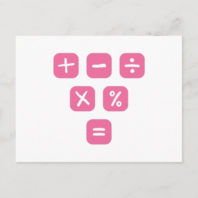 Postal Math Symbols matemáticos Rótulos matemáticos matem (Anverso)