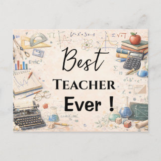 Postal Math Teacher Thank You Gifts | End of School Year