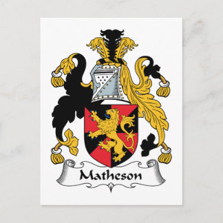 Postal Matheson Family Crest