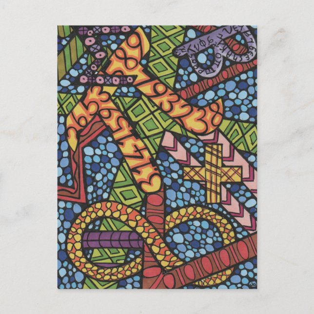 Postal Maths Geek Doodle (Anverso)