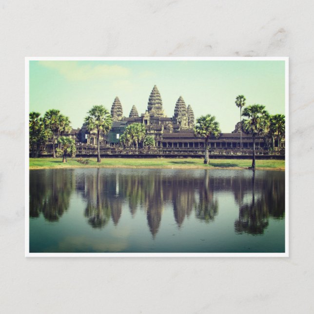 Postal matices de wat angkor (Anverso)