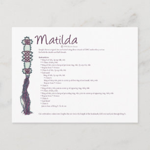 Postal Matilda Postcard