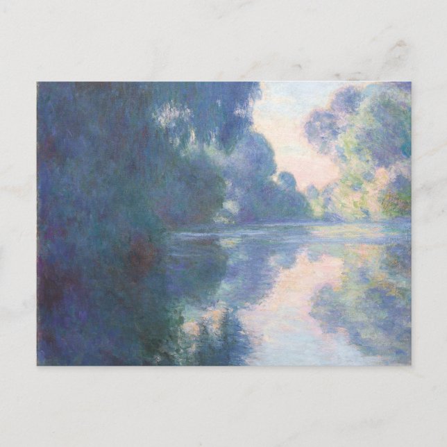 Postal Matinee sur la Seine, 1897 (aceite sobre lienzo) (Anverso)