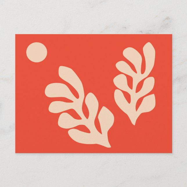 Postal Matisse (Anverso)