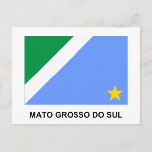 Postal Mato Grosso do Sul, Bandera de Brasil