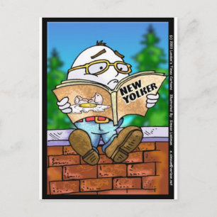 Postal ¿Mató un neoyorquino a Humpty Dumpty? Regalos de d