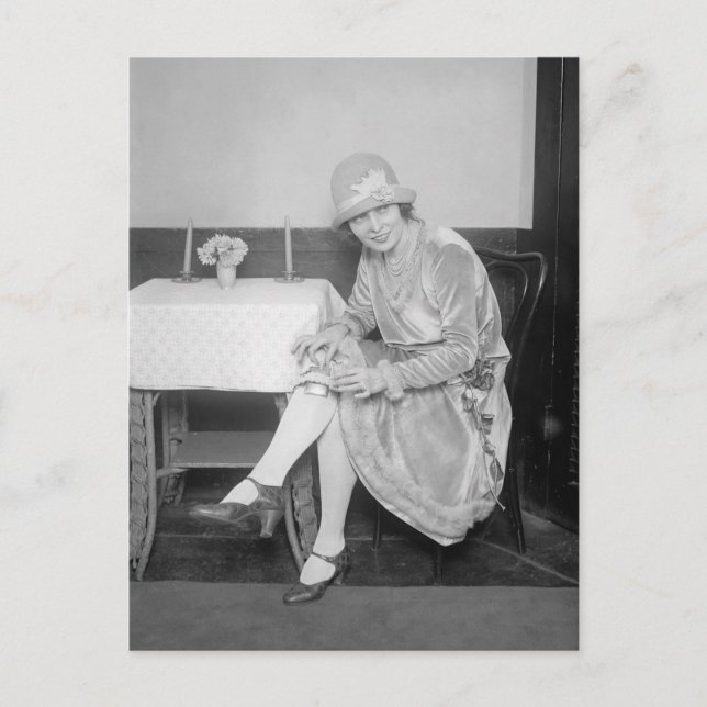 Postal Matraz oculto en Garter, 1926 (Anverso)