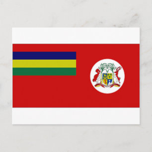 Postal Matrícula civil de Mauricio