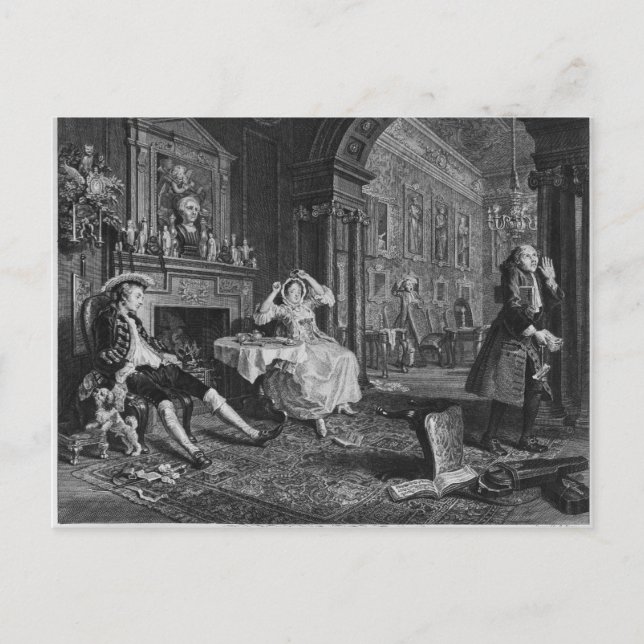 Postal Matrimonio a la manera (Anverso)