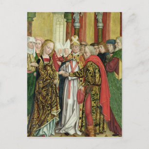 Postal Matrimonio de la Virgen, del Altar Domo, 1499