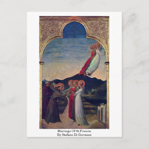 Postal Matrimonio De San Francisco Por Stefano Di Giovann