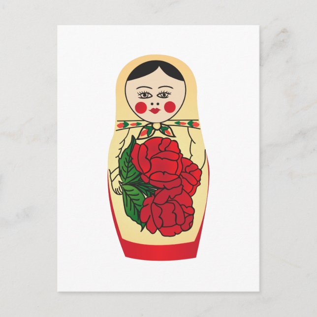 Postal Matrjoška (Anverso)