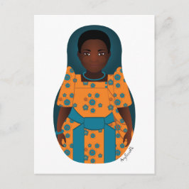 Postal Matryoshka de Uganda