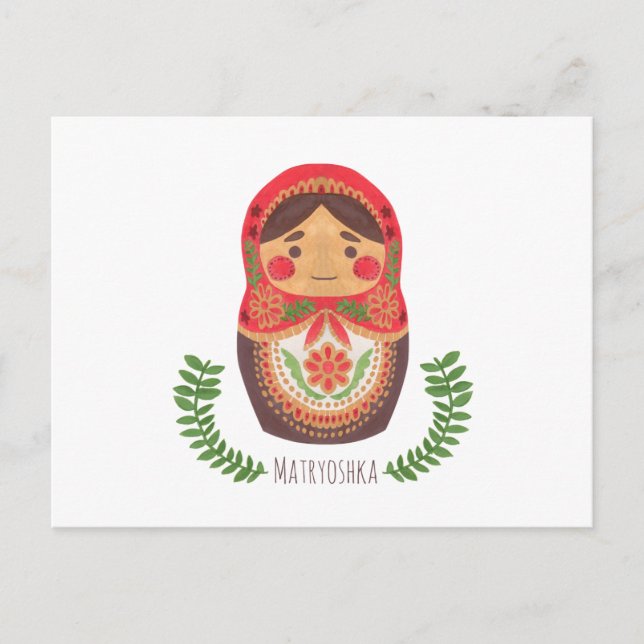 Postal Matryoshka Doll (Anverso)