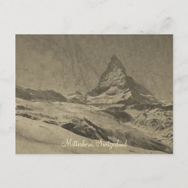 Postal Matterhorn (Anverso)