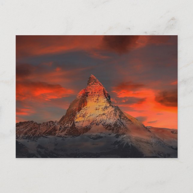 Postal Matterhorn (Anverso)