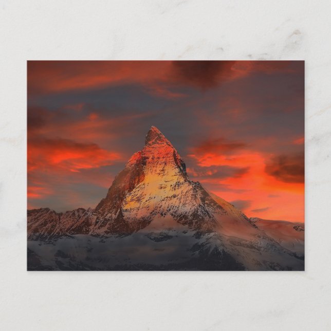 Postal Matterhorn (Anverso)