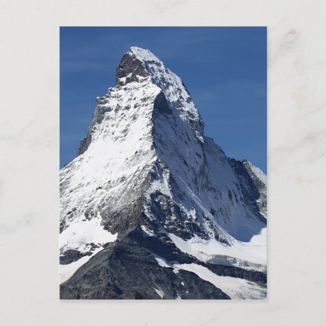 Postal Matterhorn, Alpes (Anverso)