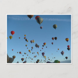Postal matutina de globo