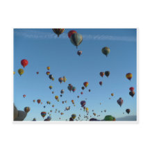 Postal matutina de globo