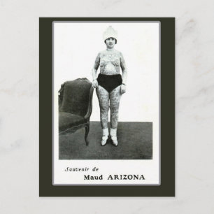 Postal Maud Arizona, Tattooed Wonder Lady