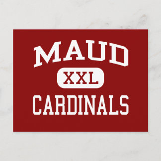 Postal Maud - Cardenales - Maud High School - Maud Texas