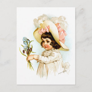 Postal Maud Humphrey: Niño francés