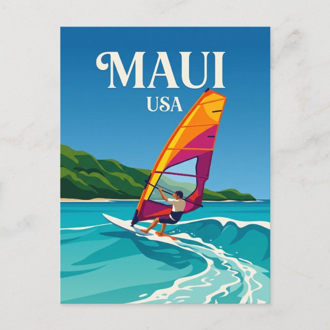 Postal Maui EE. UU. (Anverso)