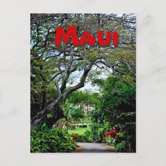 Postal Maui Hawaii (Anverso)