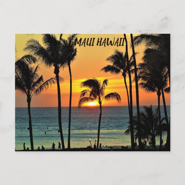 POSTAL MAUI HAWAII (Anverso)