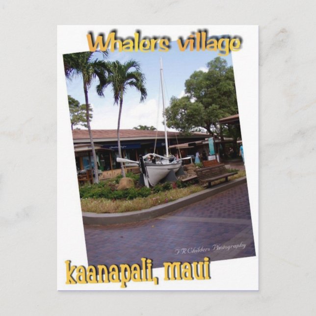 Postal maui, hawaii (Anverso)
