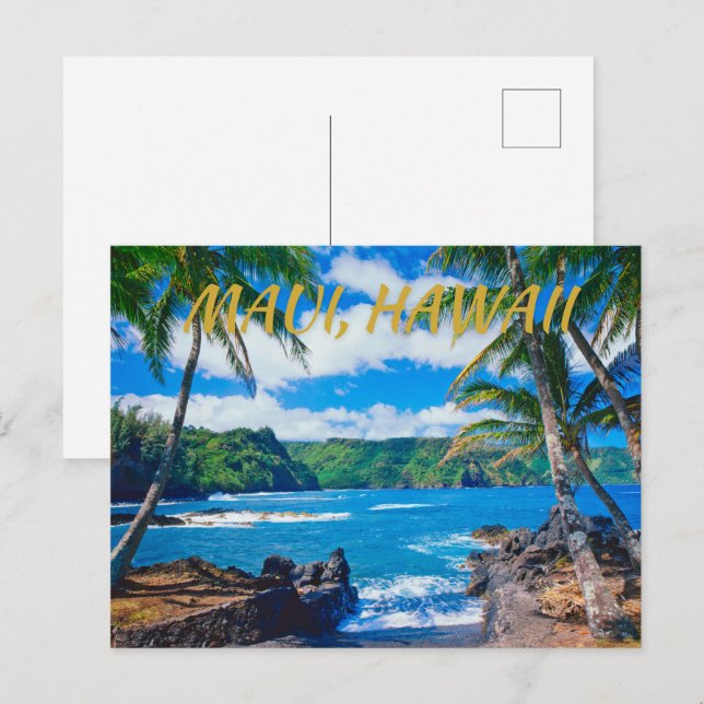Postal Maui, Hawaii (Anverso / Reverso)