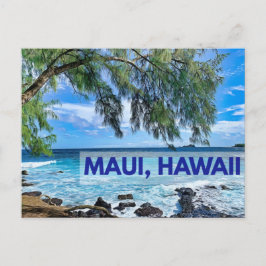 Postal Maui Hawaii Palm Tree