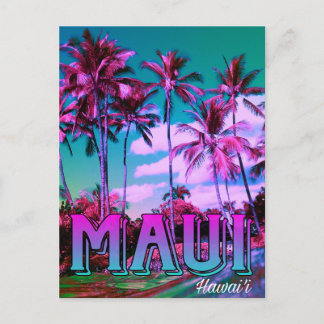 Postal Maui Hawai'i Postcard 