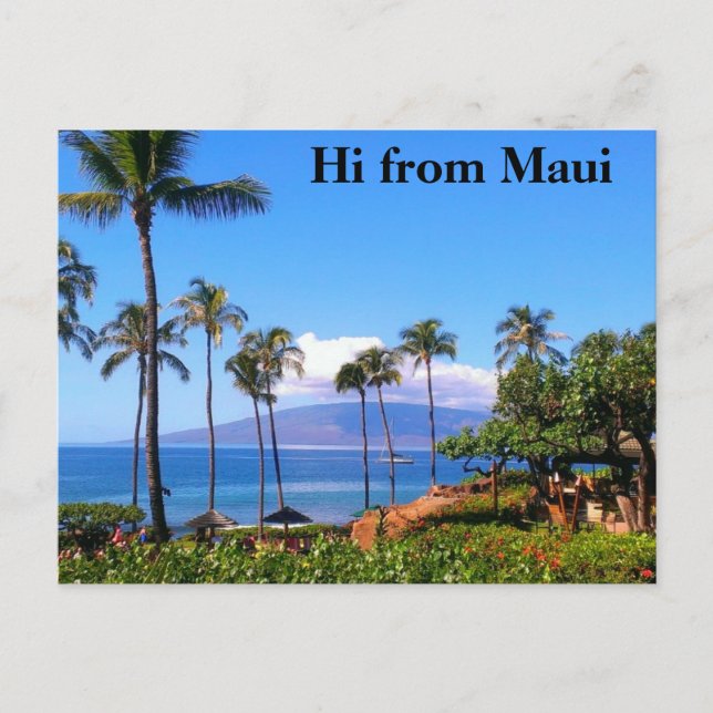 Postal Maui Post Card (Anverso)