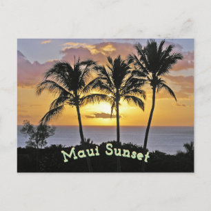 Postal Maui Sunset