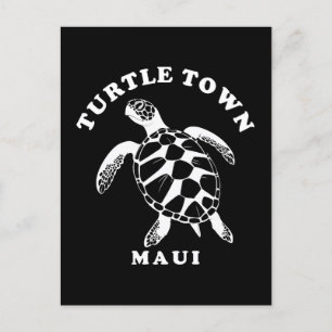 Postal Maui Turtle Town