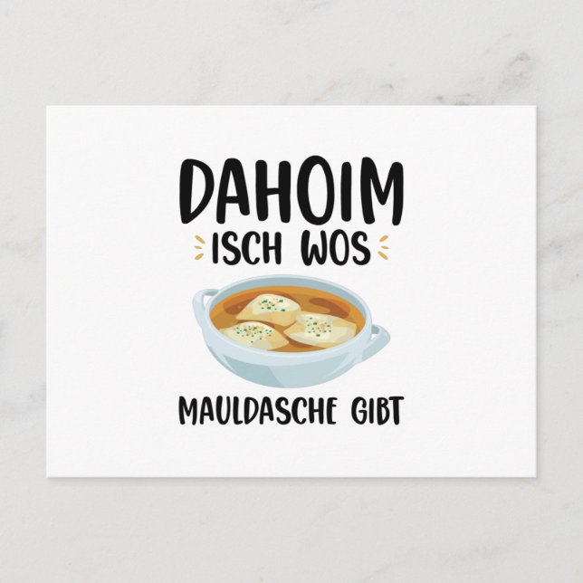 Postal Maultaschen (Anverso)